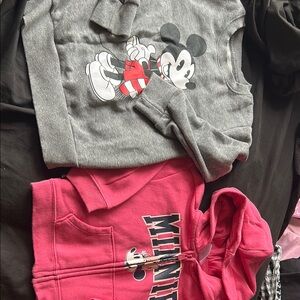 GAP Gray and Pink Sweatshirts & Hoodies Set